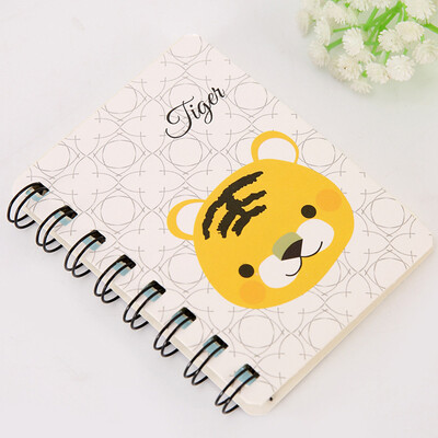 

Siaonvr Cute Daily Weekly Planner Zoo Spiral Journal Notebook School Girls Diary Book