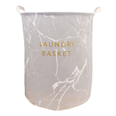 

〖Follure〗Waterproof Canvas Laundry Clothes Basket Storage Basket Folding Storage Box