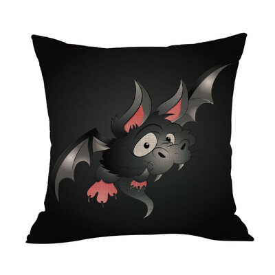 

〖Follure〗Halloween Pillowcase Cushion Case Home Decoration Linen Cushion Cover