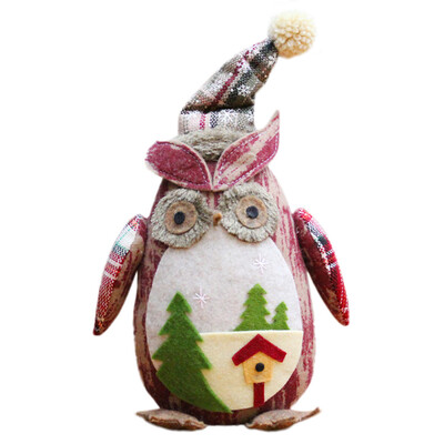 

Tailored Christmas Ornaments Christmas Ornaments Linen Owl Plush Doll Gift Aberdeen