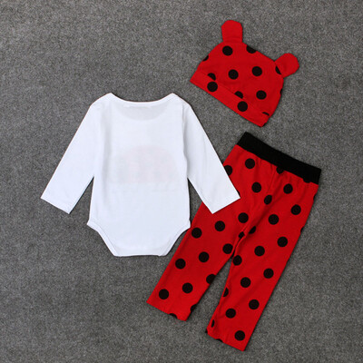 

Newborn Infant Baby Boy Girl Animal Tops Long Pants Hat Outfits Set Clothes 95