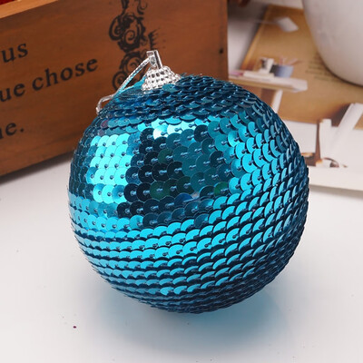 

Siaonvr Christmas Rhinestone Glitter Baubles Ball Xmas Tree Ornament Decoration 8CM