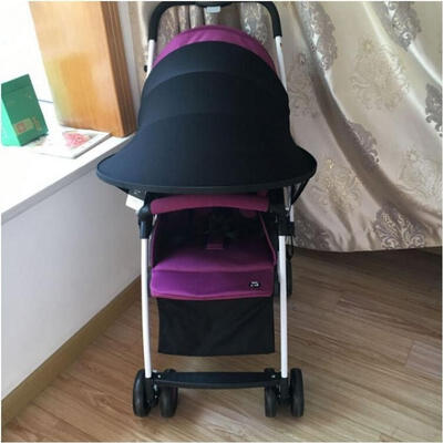 

Baby Sun Shade Black Pop Up UV Canopy Parasol Hood for Buggy or Stroller