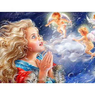 

5D DIY Diamond Painting Religious Icon Full Square Rhinestone Baby Diamond Embroidery Mosaic Cross Stitch Decor Home Gift