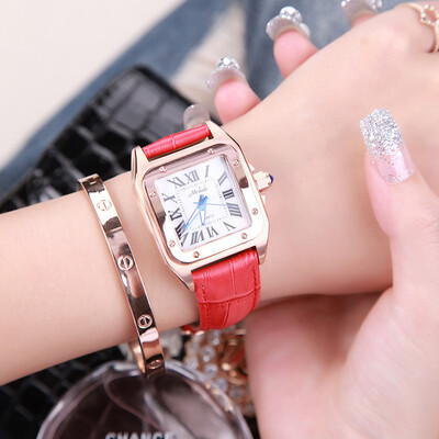 

Mishali Korean trend TT watch female big dial steel band quartz watch fashion womens watch