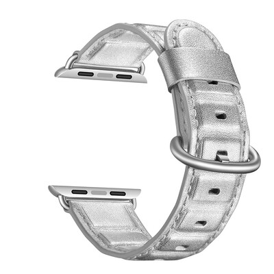

〖Follure〗Leather Wrist Watch Strap Band Buckle Belt Replaceme For IWatch Apple Watch 44mm