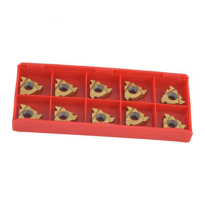 

Greensen 10Pcs 16IR AG60 Carbide Insert Blade CNC Lathe Cutter Thread Turning Tool