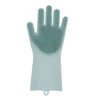 

Toponeto Magic Reusable Silicone Gloves Cleaning Brush Scrubber Gloves Heat Resistant