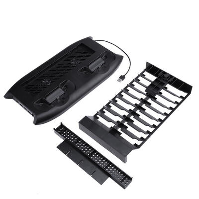 

Vertical Charging Stand Cooling Fan with Disc Storage Tower for Xbox One X