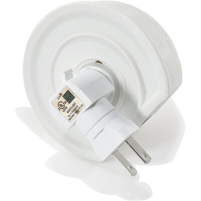 

Wall mounted porcelain night light