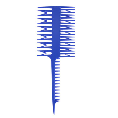 

Salon Professional Fish Bone Shape Comb Hair Dyeing Sectioning Highlighting