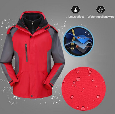 

Toponeto Men Winter Hooded Softshell Windproof Waterproof Soft Coat Shell Jacket