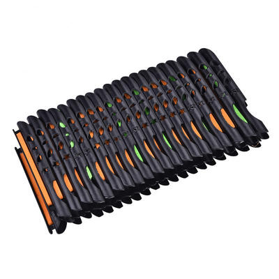 

Greensen 40Pcs Durable Fishing Line Winding Board Coiling Plate Holder for Rod Tackle Accessory