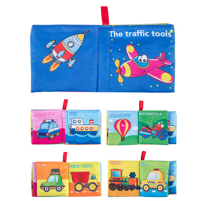 

Tailored Soft New Cloth Baby Intelligence Development Learn Picture Cognize Book