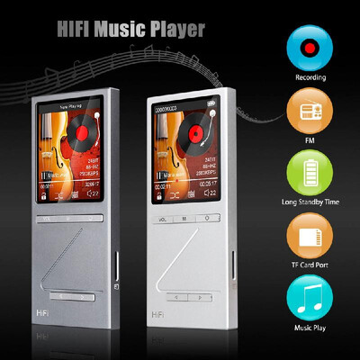 

ONN X5 Professional HIFI Music Player High-fidelity Audio Player 24 Bit Loseless Muisc MP3 Media Player 8GB Storage Full Metal Gre