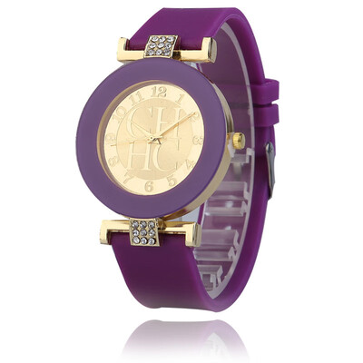 

Fashion Silicone Quartz Watch CHHC Candy Color Girls Fashion Quartz Watch