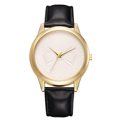 

Womens Watch Cute Bow Student Watch Simple Style Fashion Lady Gift Quartz Watch