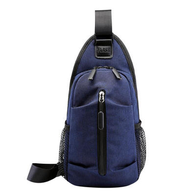 

Shoulder Waist Belt Packs Satchel Chest Mesh Bags Men Casual Messenger Bags