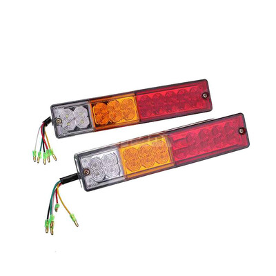 

1 Pair Waterproof 20 LED Boat ATV Truck Trailer Stop Rear Tail Reverse Light Signal Indicator 1224V
