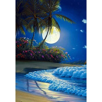 

5D DIY Full Drill Diamond Painting Fantasy Night Cross Stitch Embroidery