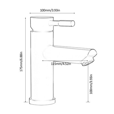 

Waterfall SilverBlack Basin Sink Tap Luxury Bathroom Cloakroom Kitchen Faucets