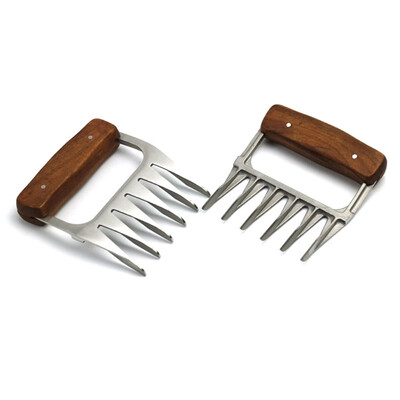 

304 stainless steel long handle meat remover 305 stainless steel short handle meat remover