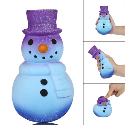 

Gotoamei Squishies Galaxy Snow Man Slow Rising Cartoon Cream Scented Stress Relief Toys