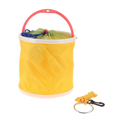 

Portable Canvas Folding Bucket for Outdoor Camping Fishing Car Washing