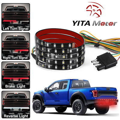 

47" Truck LED Tailgate Light Strip Bar Reverse Rear Signal Brake Light for Ford F-150 Chevy Silverado Dodge RAM 1500 2500