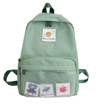 

Transparent small fresh schoolbag female ins Korean version of high school original college students campus backpack junior high s