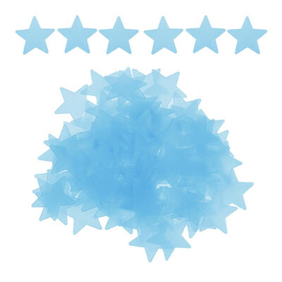 

100pcs Stars Luminous Wall Stickers DIY Kids Toys Bedroom Decor