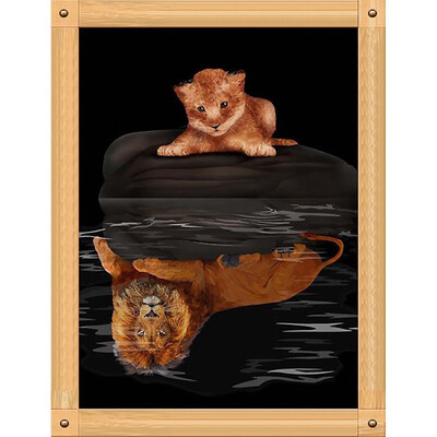 

Toponeto Embroidery Paintings Rhinestone Pasted DIY Diamond Painting Cross Stitch