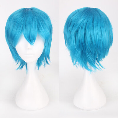 

〖Follure〗Multi Color Short Straight Hair Wig Anime Party Cosplay Full sell Wigs 35cm