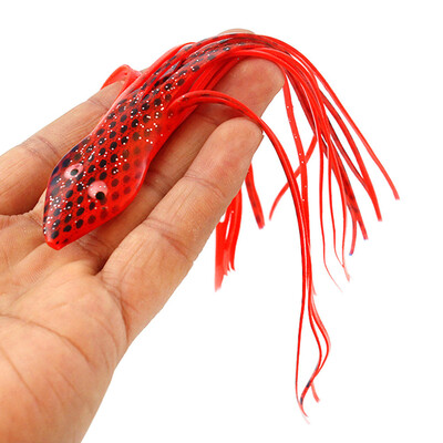 

Saidsome 1xOctopus Squid Skirt Lures Bait Hoochies Saltwater Soft Fishing Lures Hoochies fishing bait fishing lure