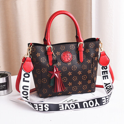 

2019 spring new single shoulder bag European&American style PU leather handbags ladies handbag Messenger bag