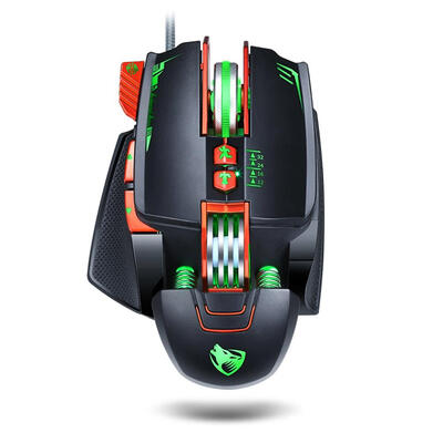 

V9 3200 DPI RGB Backlight Macro Definition Gaming Mechanical Wired Mouse