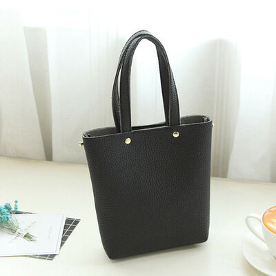 

2019 New Style Fashion Hot Women Handbag PU Leather Shoulder Bag Purse Flap Ladies Satchel Bag Tote Solid