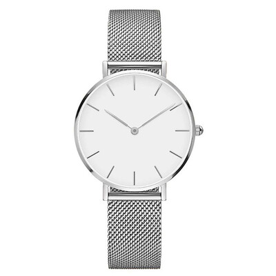 

RM Fashion Luxury Women Watch Stainless Steel Analog Quartz Wristwatch