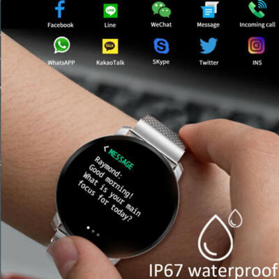 

CF68 Bluetooth Smartwatch Schrittzähler Handy Pulsuhr Armband Für Android iOS