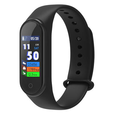 

M4 Waterproof Heart Rate Blood Pressure Fitness Tracker Smart Band Bracelet