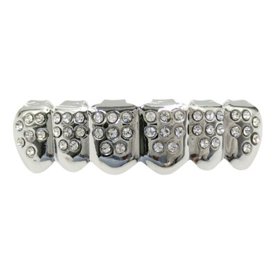 

New Hot Hip-hop with diamond braces design for Birthday party&Party decoration