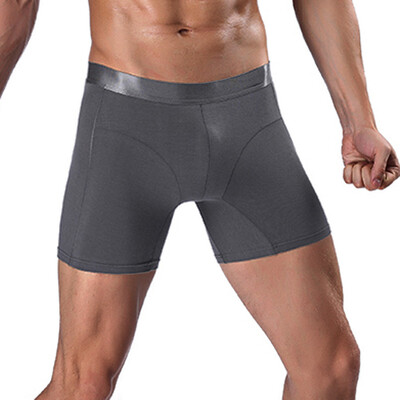 

Tailored Fashion Mens Sports Long Running Wear Leg Multi-function Boxer Briefs