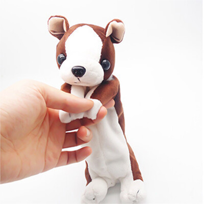 

Cartoon Plush 3D Dog Pencil Case Animal Pen Zipper Bag Kids School Stationery