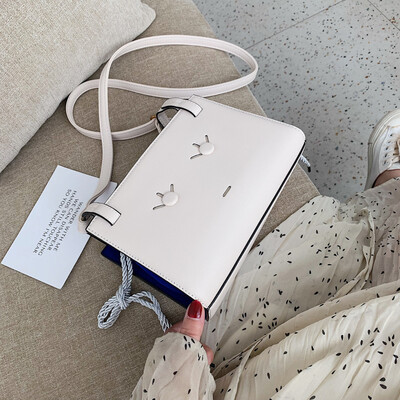 

Advanced foreign gas bag ins leisure bag new 2019 Korean version of the small square bag single shoulder oblique satchel bag