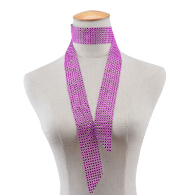 

A Long Necklace Full Diamond Necklace