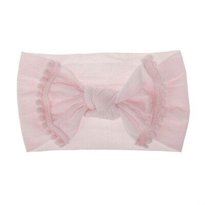 

SUNSIOM Soft Baby Girls Kids Toddler Bow Hairband Headband Turban Big Knot Head-Wrap