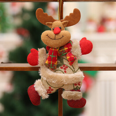 

〖Follure〗2Pcs Christmas Ornaments Home Furnishing Decoration Tree Ornaments Holiday Gifts