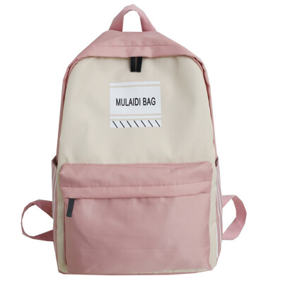 

Ins style schoolbag female Korean version of high school students early tide brand campus simple 100 ancient feeling girl shoulder