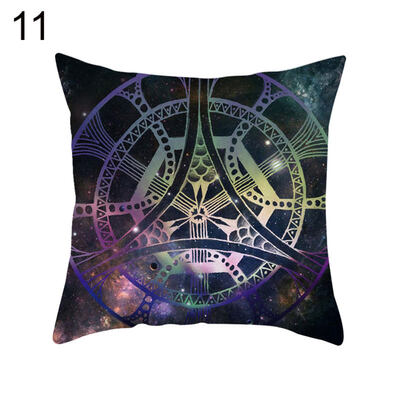 

Mandala Flower Pattern Throw Pillow Case Cushion Cover Home Office Sofa Decor