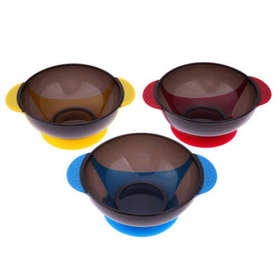 

Salon Hair Dye Brush Mixing Sucker Palette Bowl Barber ToolsRandom Color